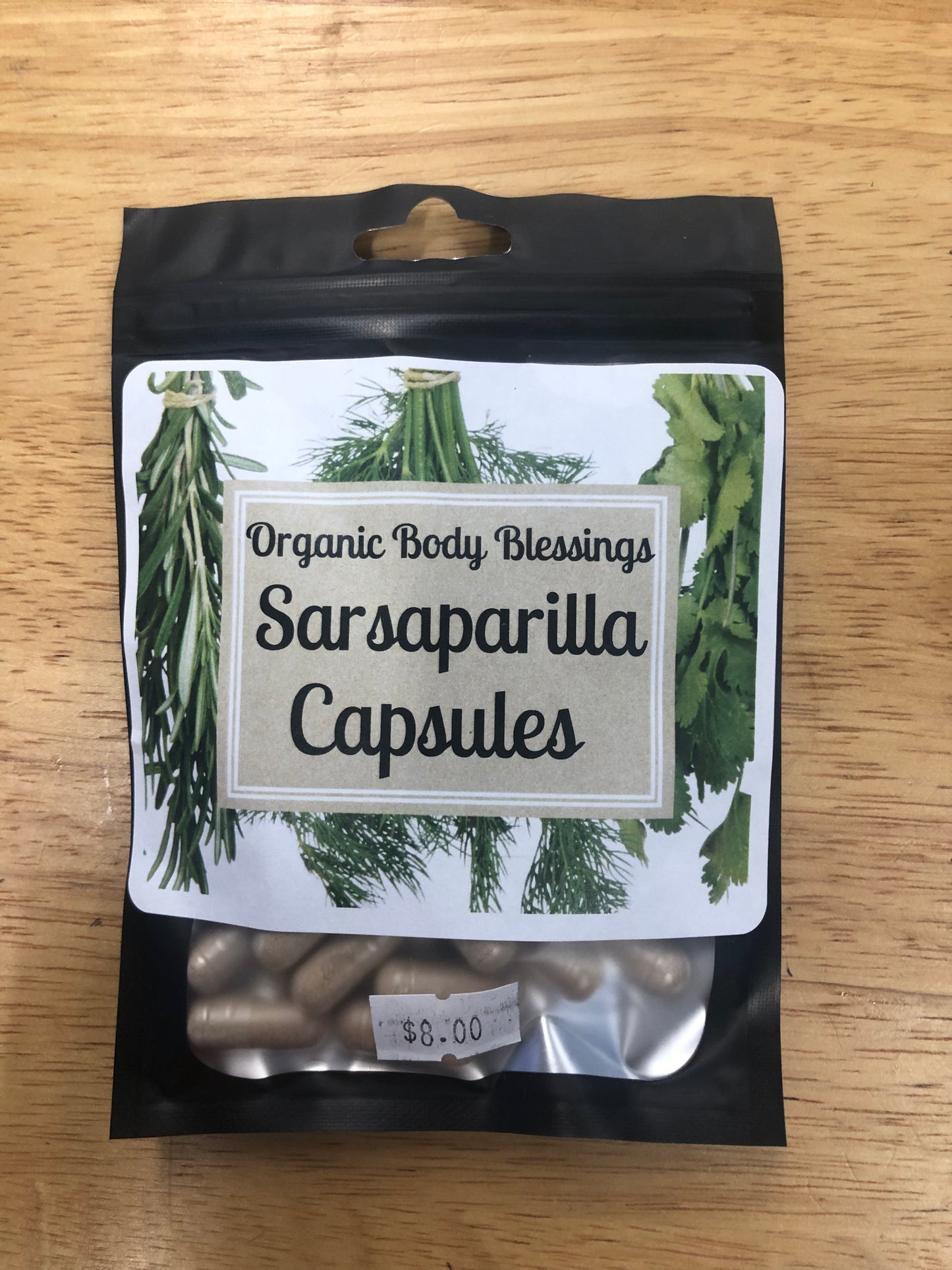 Sarsaparilla Capsules
