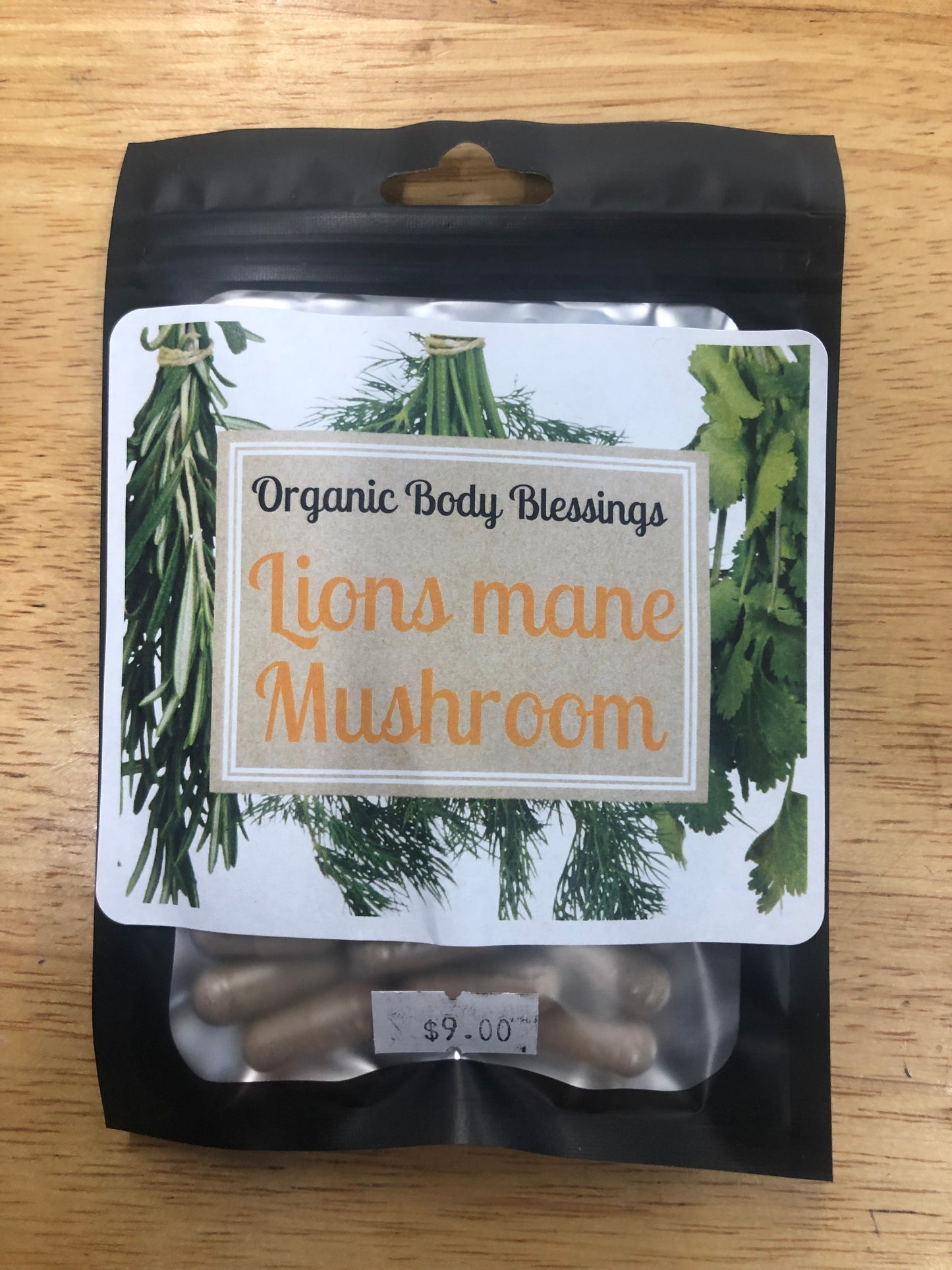 Lions Mane Mushroom Capsules